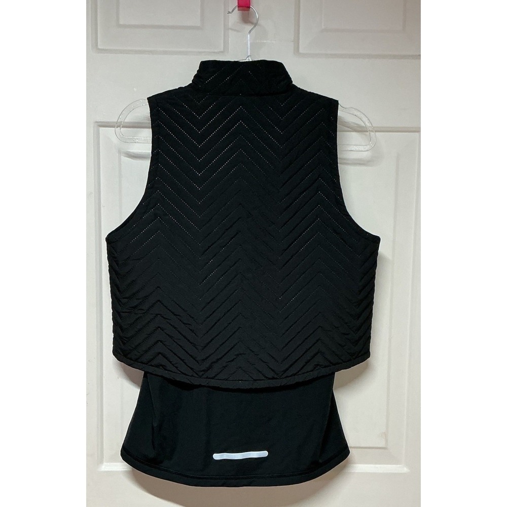 Sweaty Betty Fast Track Thermal Running Vest gilet Size Med Black NWT‎ - Picture 9 of 10